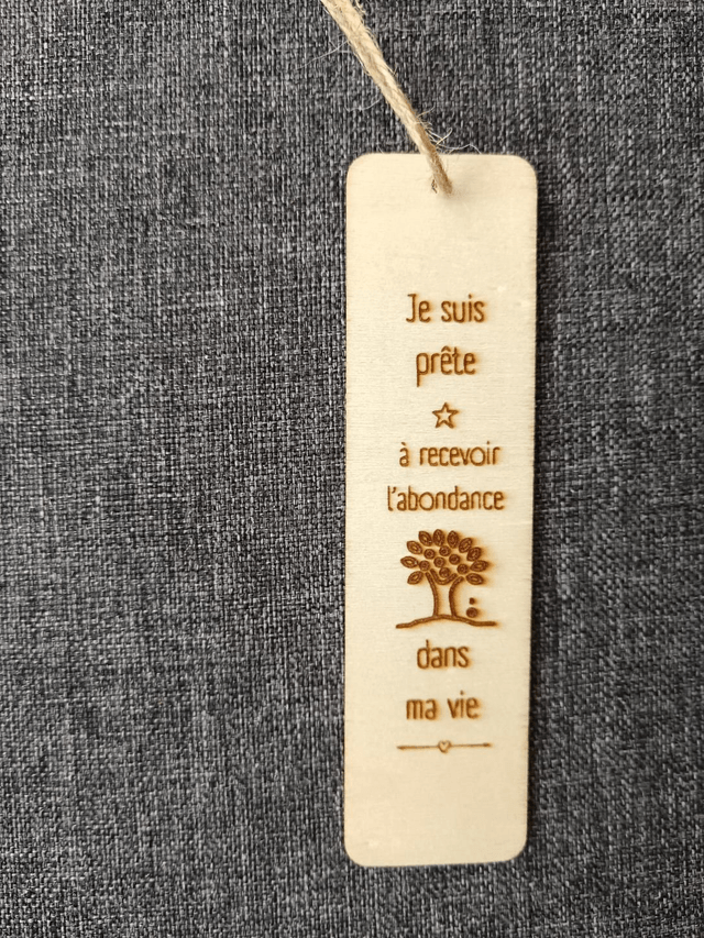 Marque page "Affirmation positive "