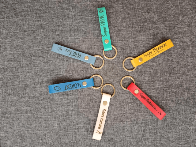 Porte-clés cuir 