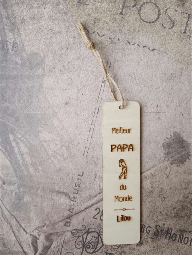 Marque page "Meilleur Papa du monde"