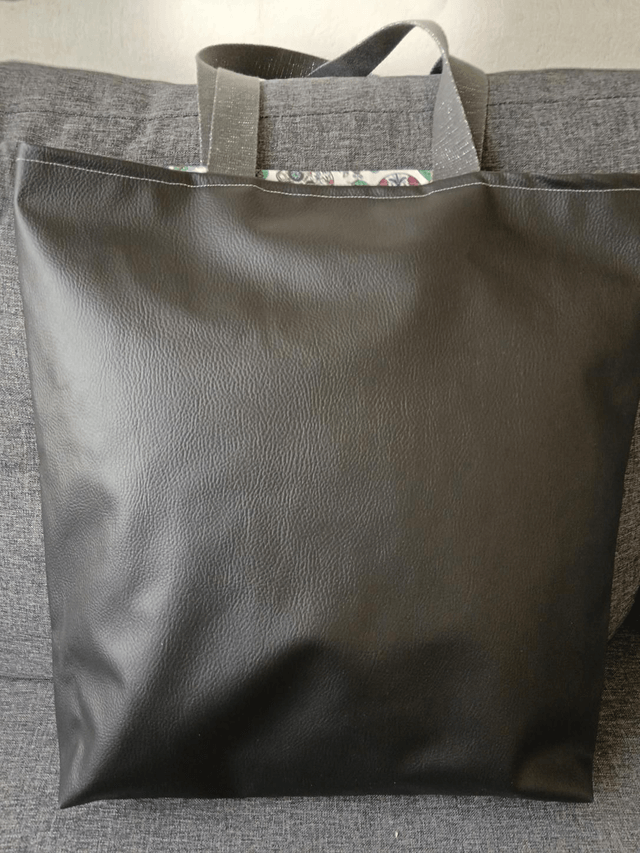 SAC simili cuir "Día de los muertos" avec fermeture 