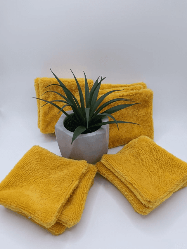 Coton lavable double face micro-éponge de bambou petit format 